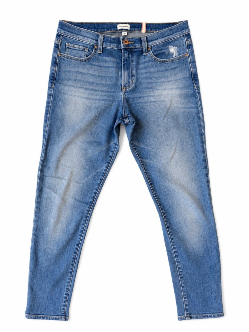 Sneak Peek High Rise Jeans Size 5/27 Medium Wash Stretch Slim Skinny Denim